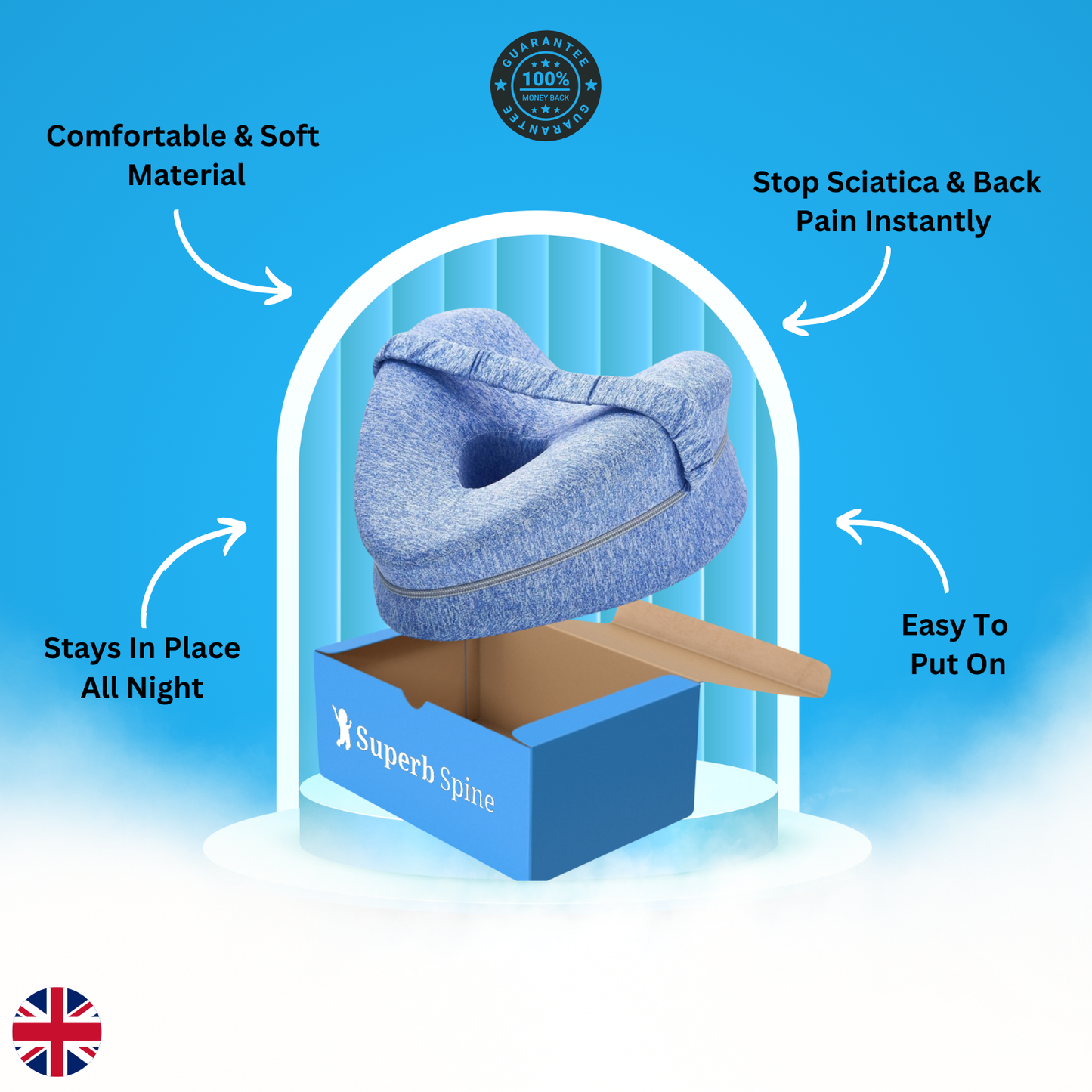SuperbSpine™ Orthopedic Pillow