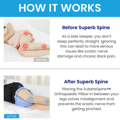 SuperbSpines™ Orthopaedic Pillow