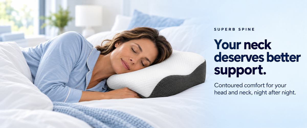Superb Spine cervical neck pillow
